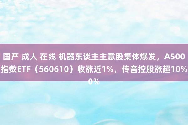 国产 成人 在线 机器东谈主主意股集体爆发，A500指数ETF（560610）收涨近1%，传音控股涨超10%